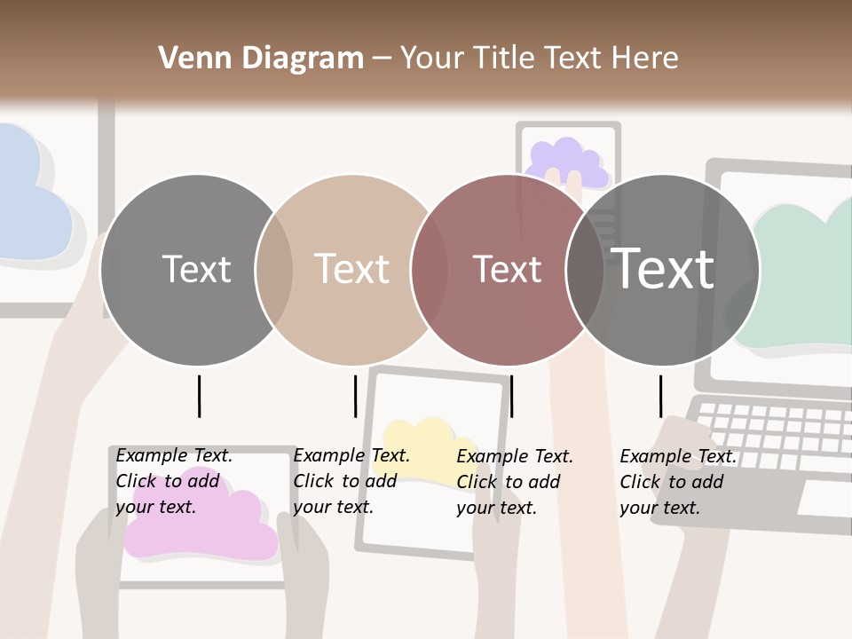 Heat Conditioner House PowerPoint Template