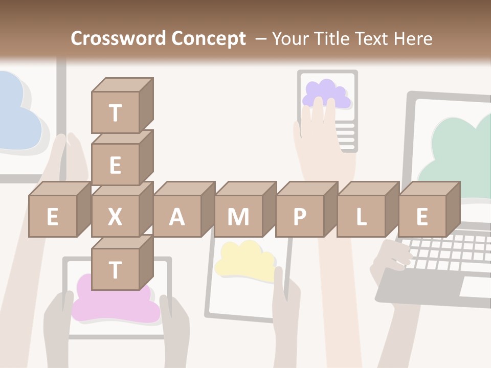 Heat Conditioner House PowerPoint Template