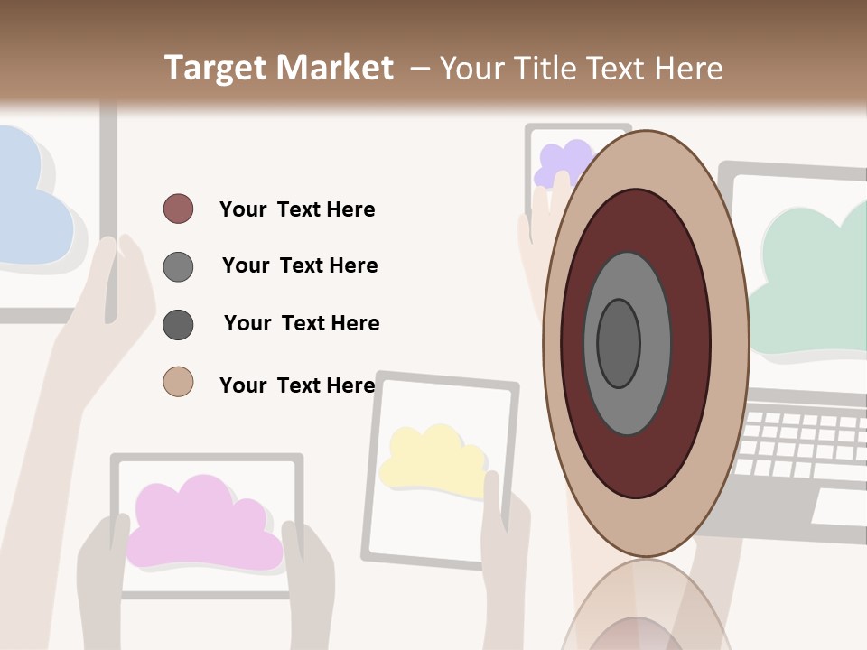 Heat Conditioner House PowerPoint Template