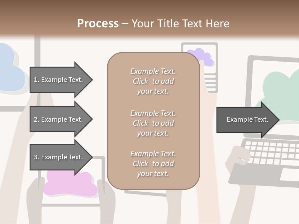 Heat Conditioner House PowerPoint Template