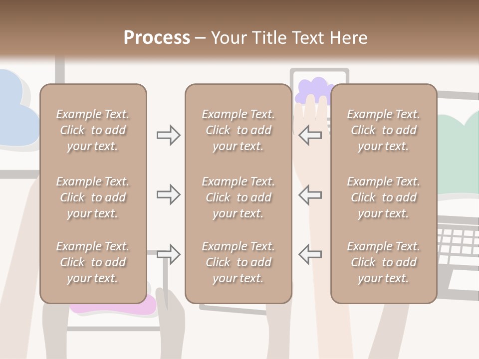 Heat Conditioner House PowerPoint Template