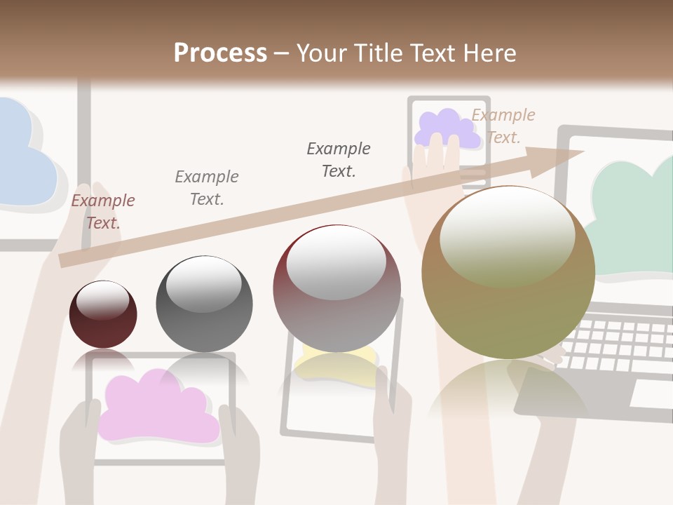 Heat Conditioner House PowerPoint Template