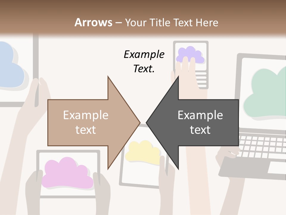 Heat Conditioner House PowerPoint Template