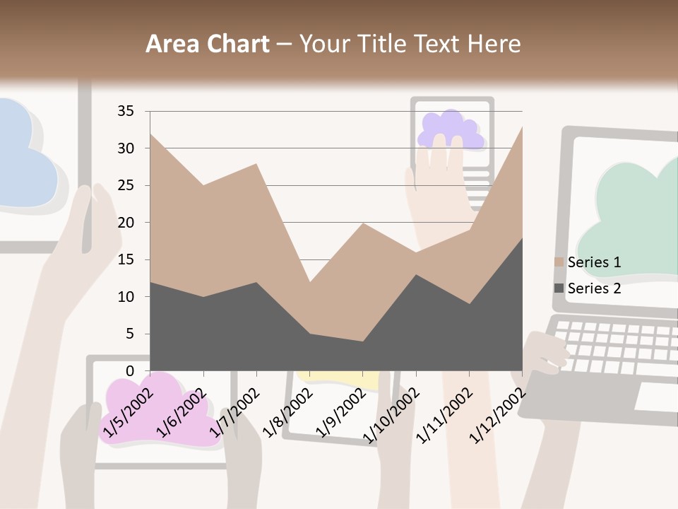 Heat Conditioner House PowerPoint Template