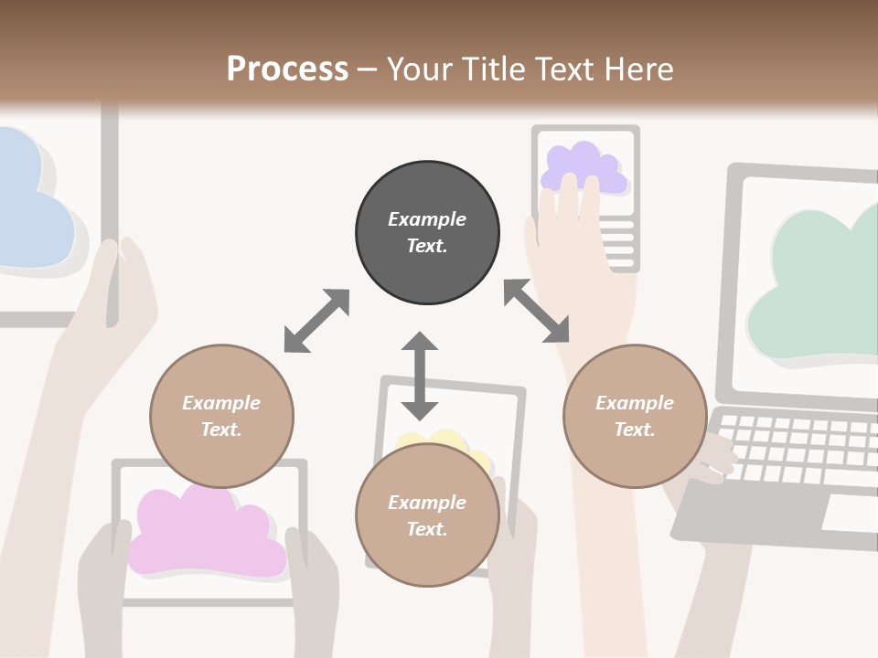 Heat Conditioner House PowerPoint Template
