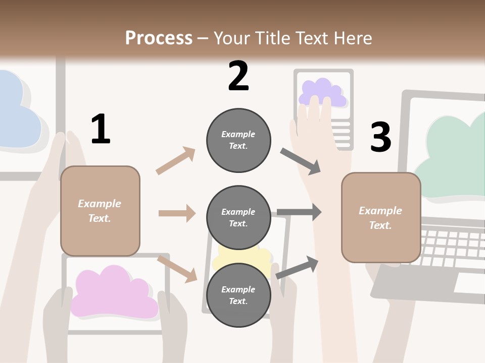 Heat Conditioner House PowerPoint Template