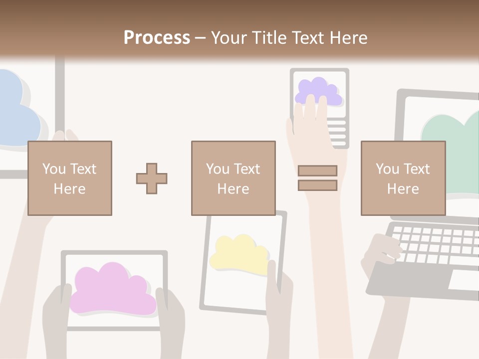 Heat Conditioner House PowerPoint Template