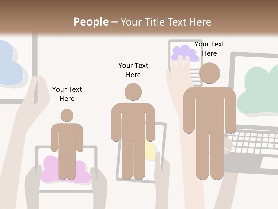 Heat Conditioner House PowerPoint Template