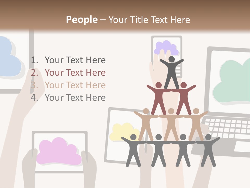 Heat Conditioner House PowerPoint Template