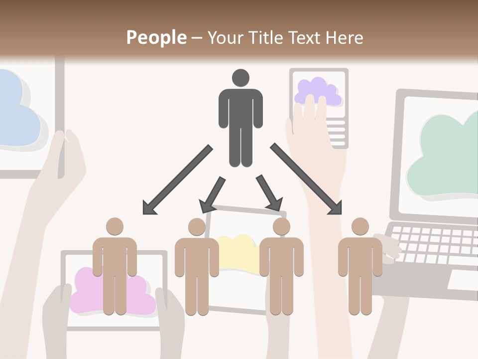 Heat Conditioner House PowerPoint Template