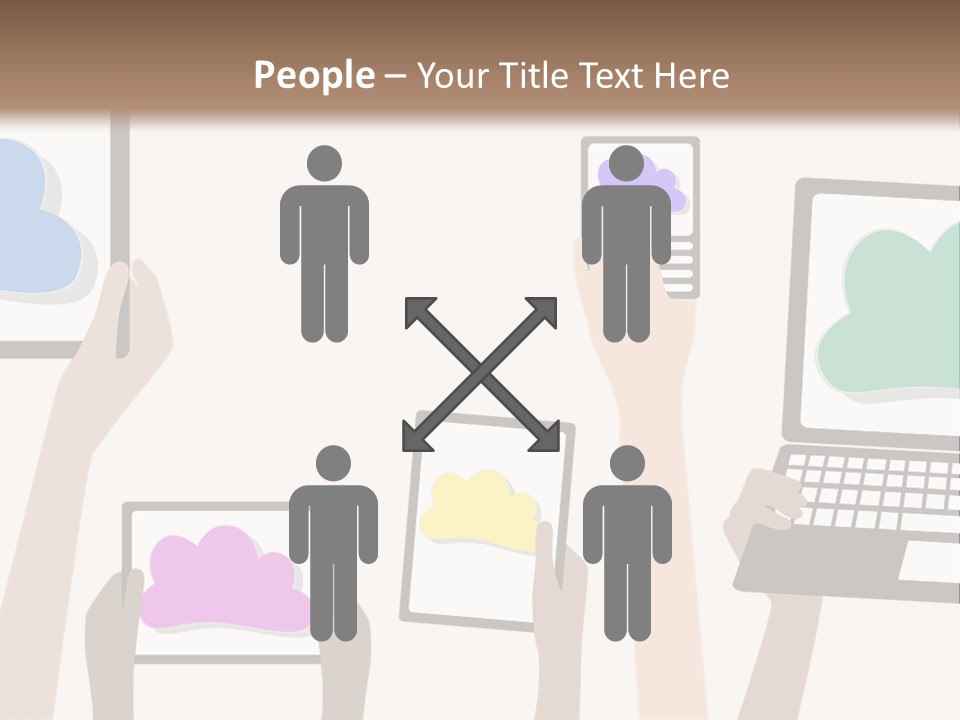 Heat Conditioner House PowerPoint Template