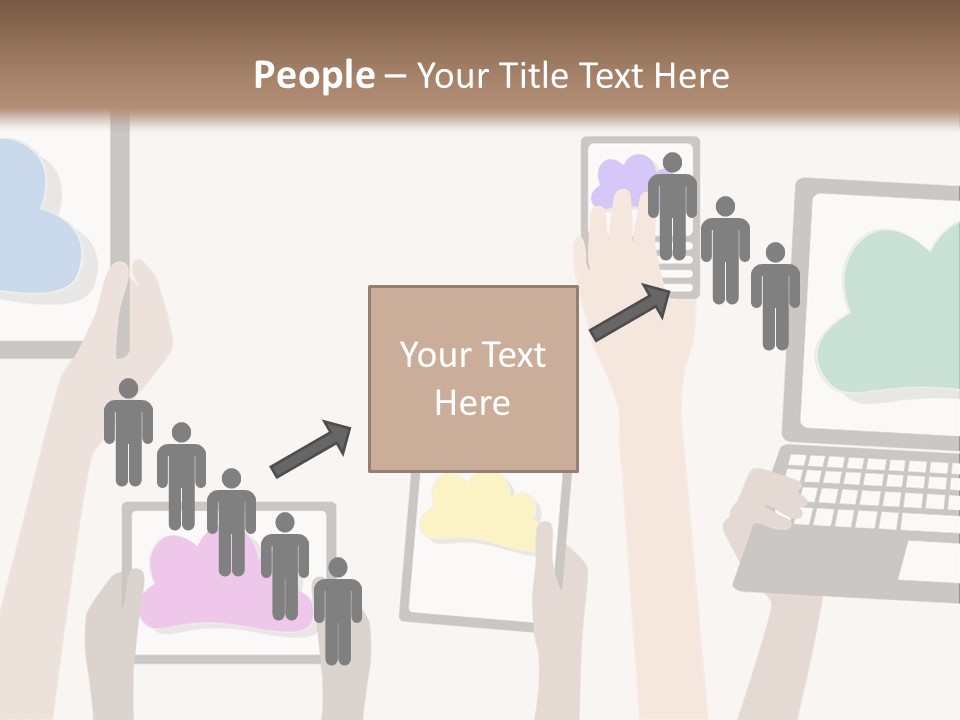 Heat Conditioner House PowerPoint Template