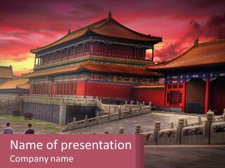 Industry Electricity Ventilation PowerPoint Template