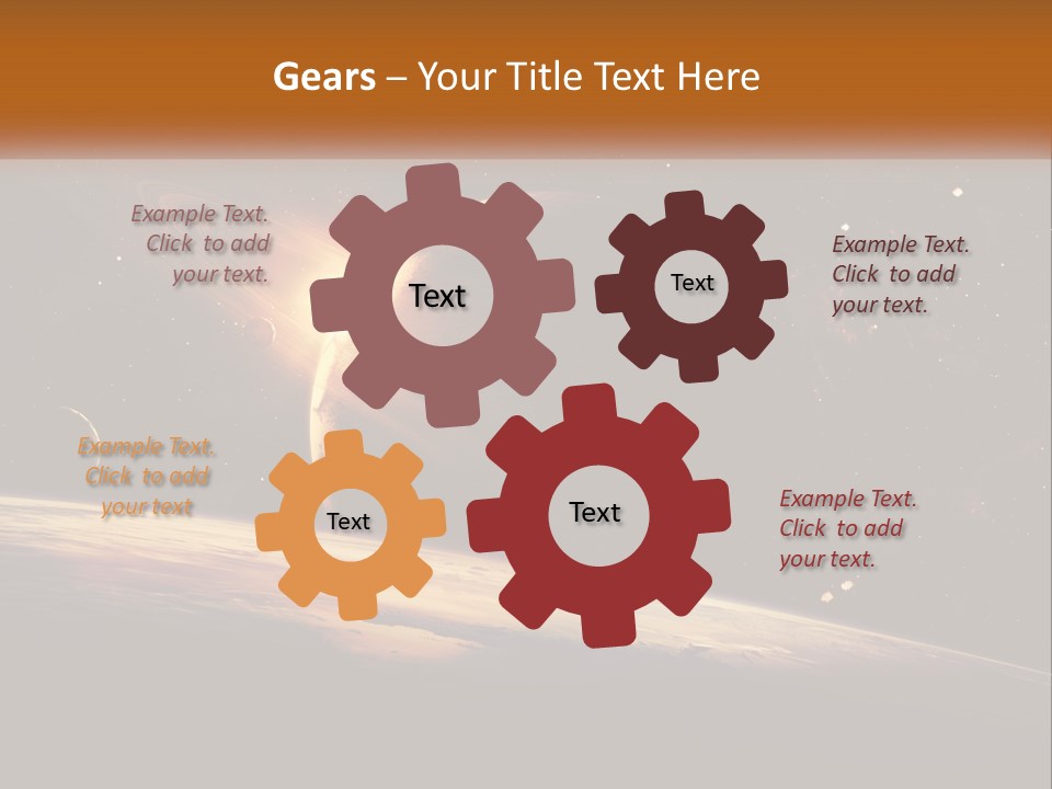 Conditioner Cooling Climate PowerPoint Template