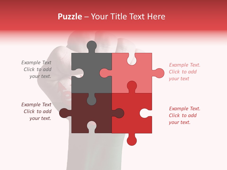 White Condition Energy PowerPoint Template