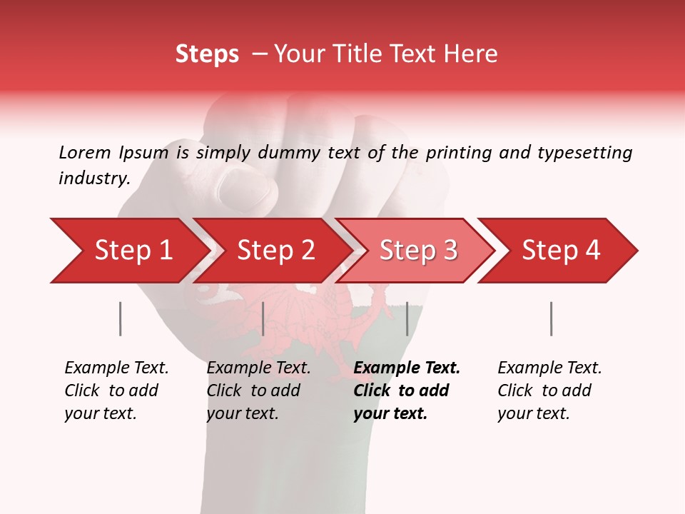 White Condition Energy PowerPoint Template