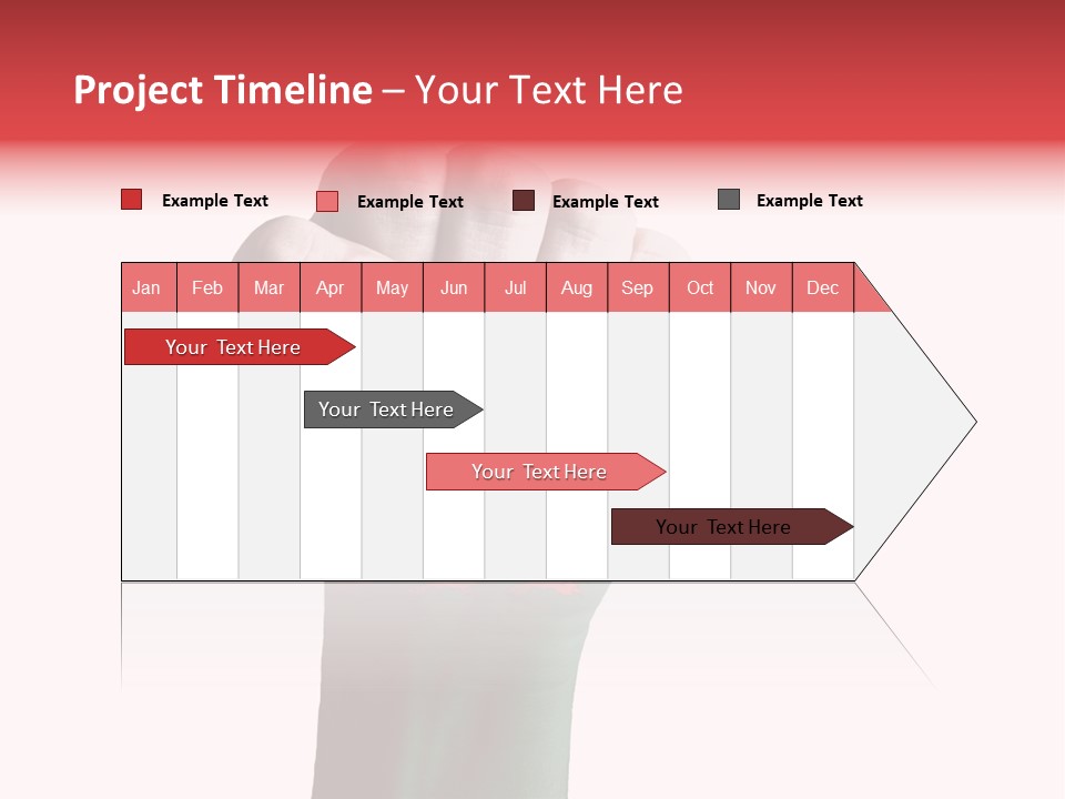 White Condition Energy PowerPoint Template