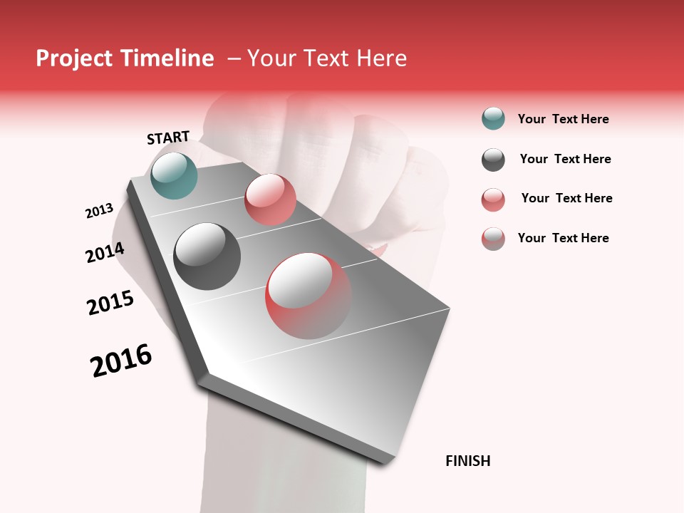 White Condition Energy PowerPoint Template