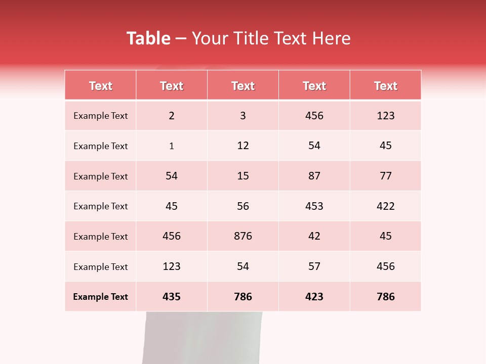White Condition Energy PowerPoint Template