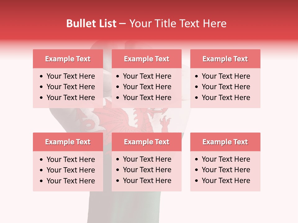 White Condition Energy PowerPoint Template