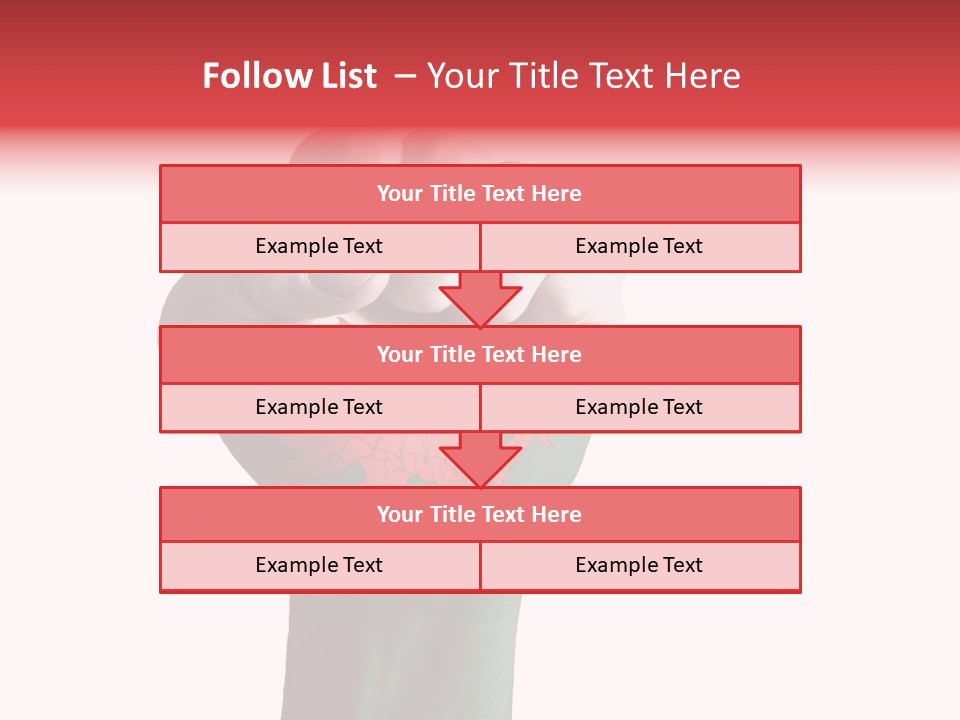 White Condition Energy PowerPoint Template