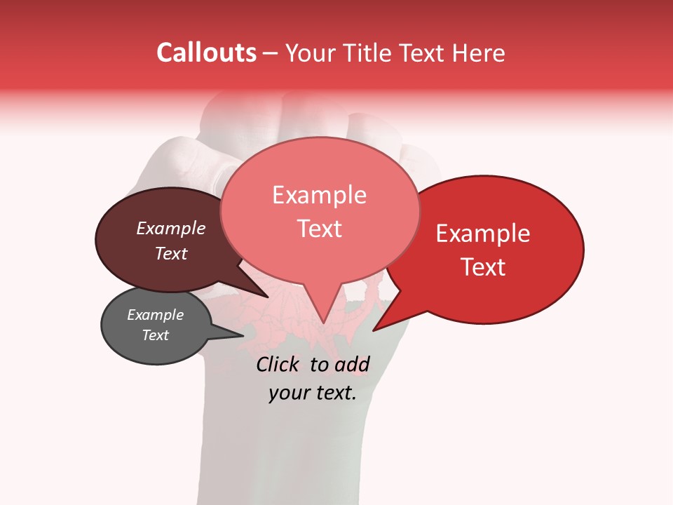 White Condition Energy PowerPoint Template