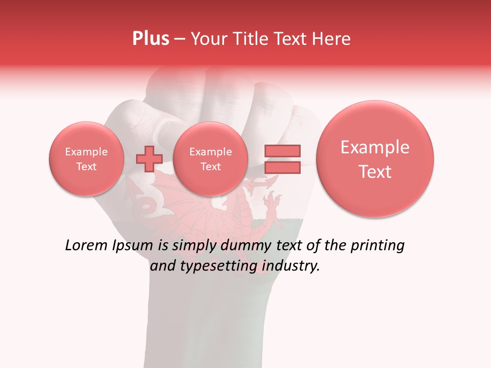 White Condition Energy PowerPoint Template