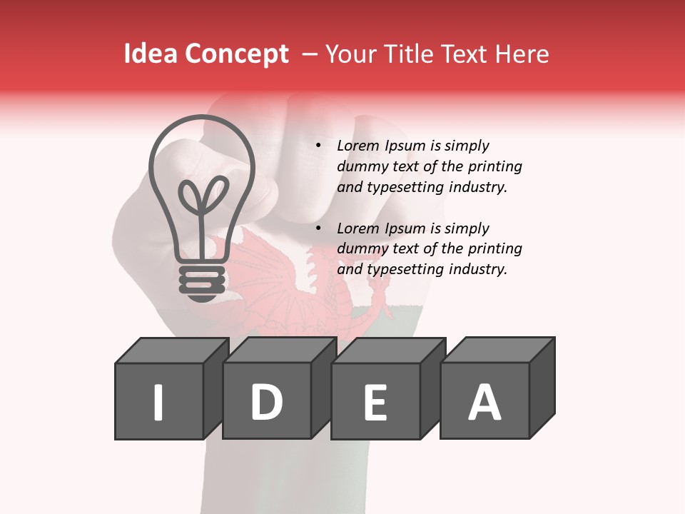 White Condition Energy PowerPoint Template