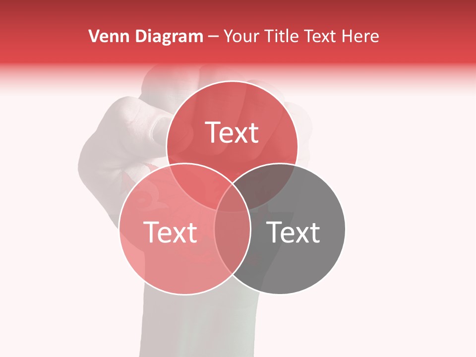 White Condition Energy PowerPoint Template