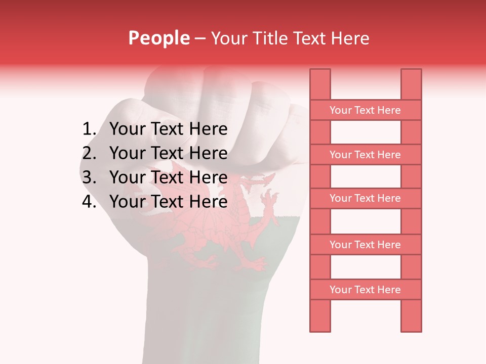 White Condition Energy PowerPoint Template