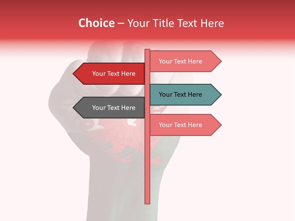 White Condition Energy PowerPoint Template