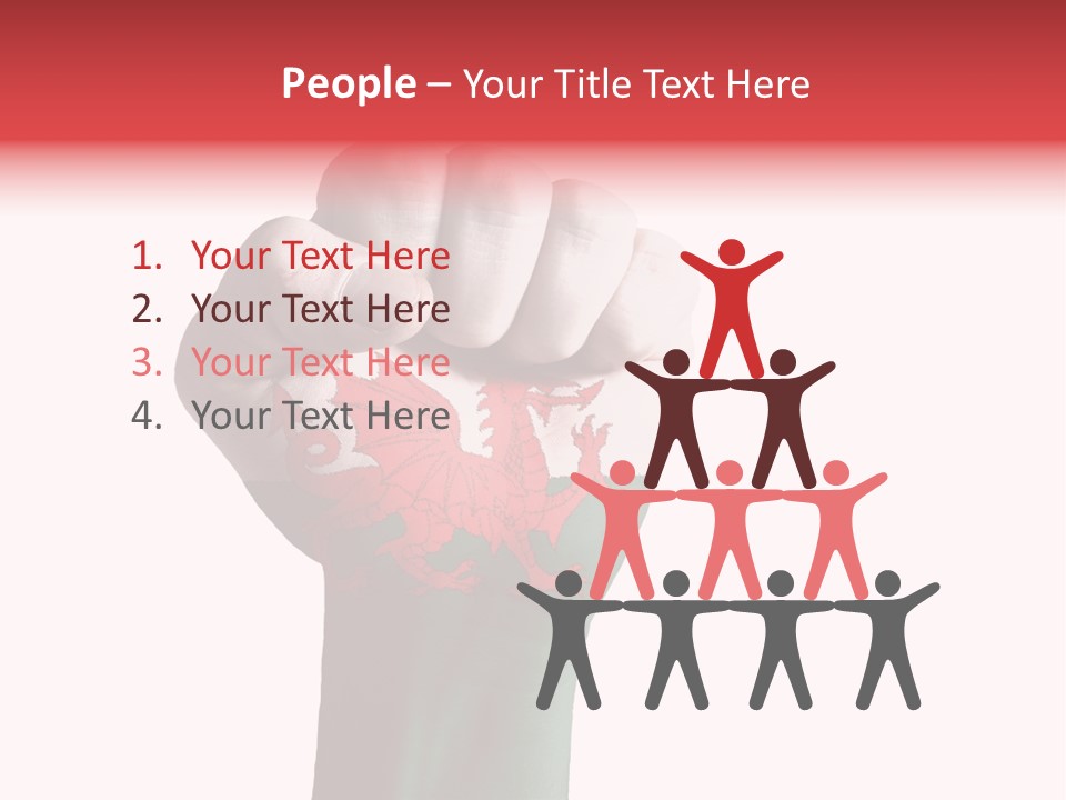 White Condition Energy PowerPoint Template