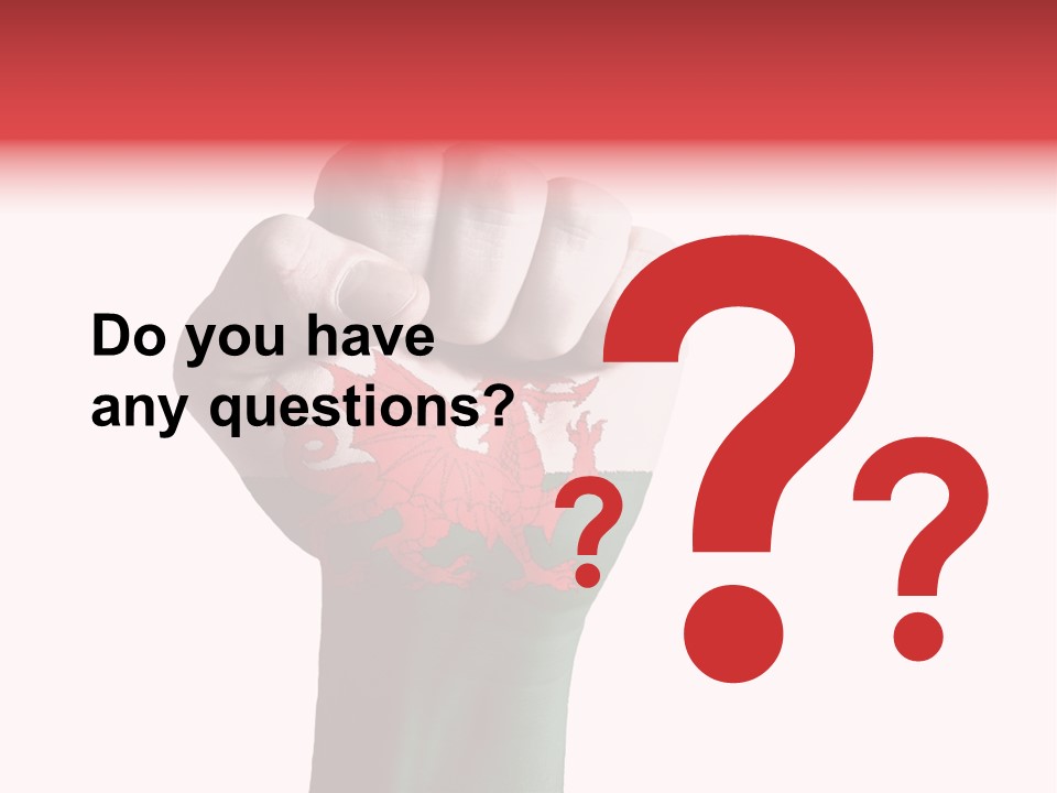 White Condition Energy PowerPoint Template