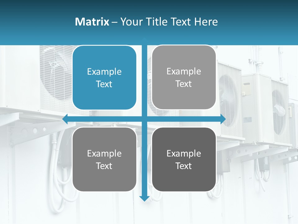 Equipment Unit Switch PowerPoint Template