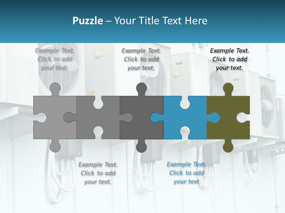Equipment Unit Switch PowerPoint Template