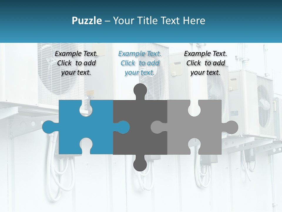 Equipment Unit Switch PowerPoint Template