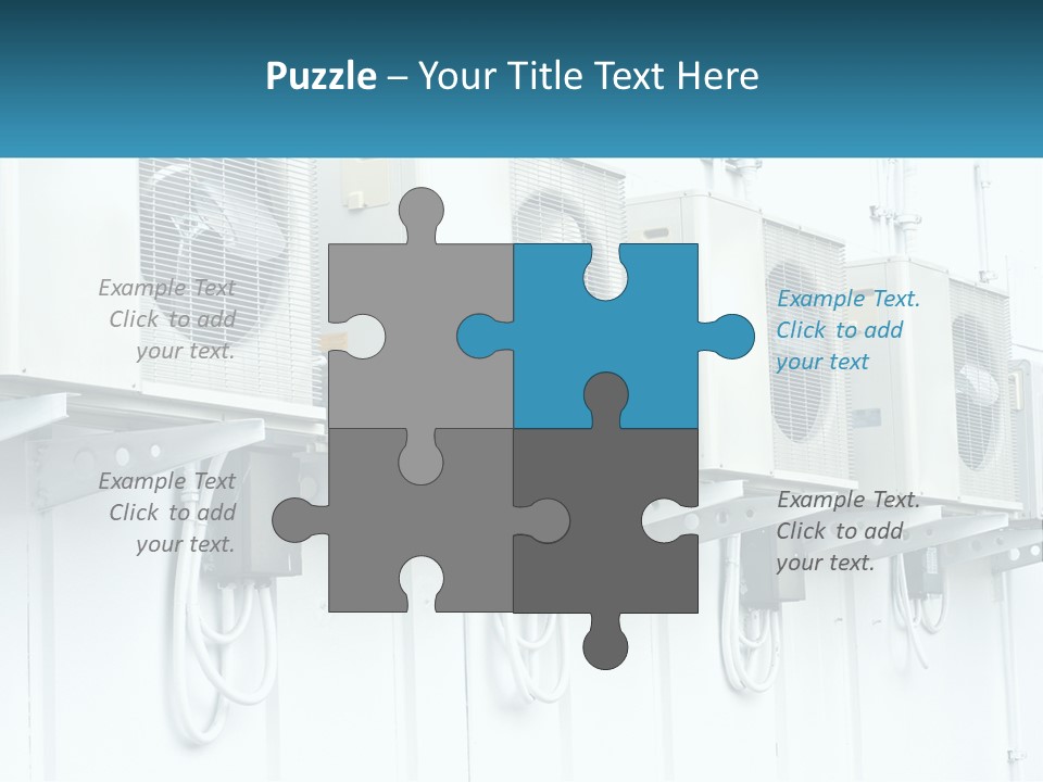 Equipment Unit Switch PowerPoint Template