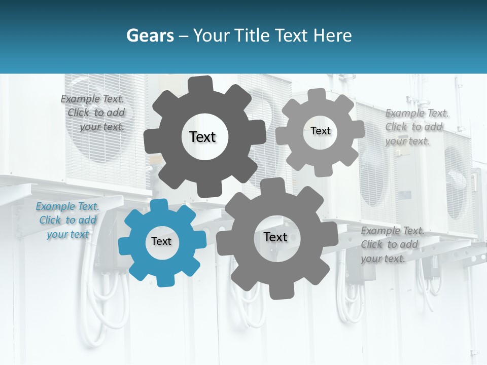 Equipment Unit Switch PowerPoint Template
