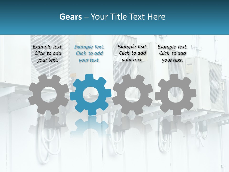 Equipment Unit Switch PowerPoint Template