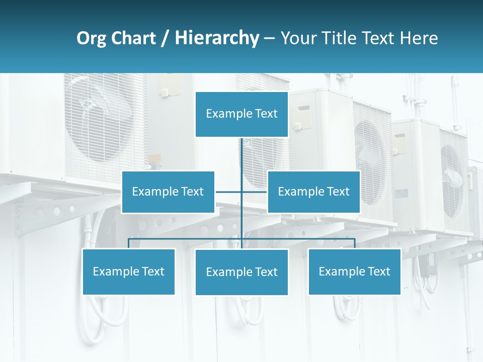Equipment Unit Switch PowerPoint Template