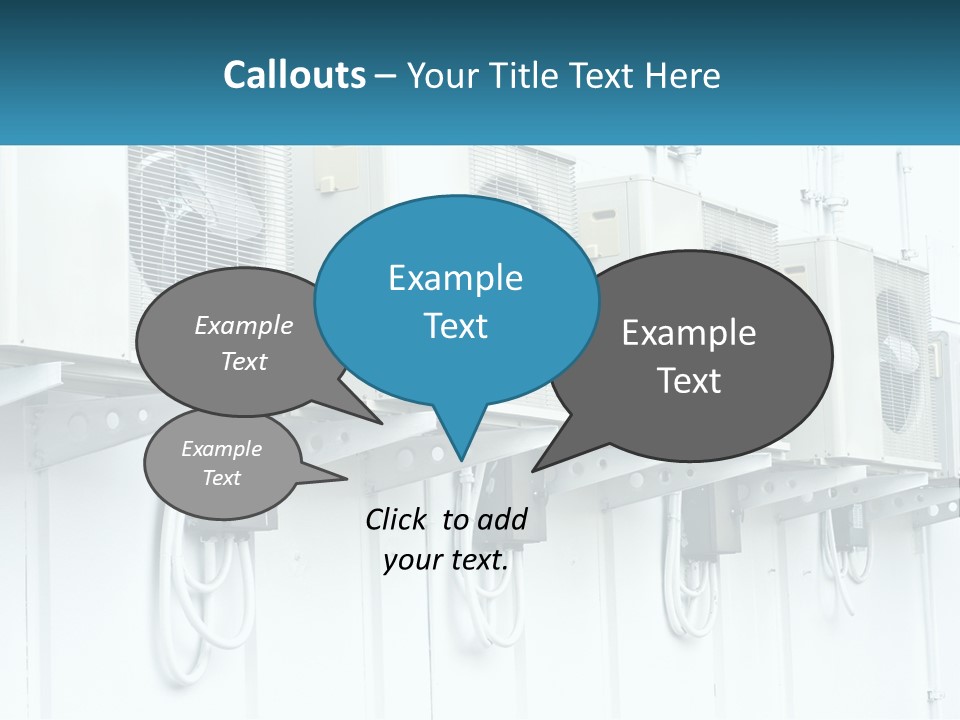 Equipment Unit Switch PowerPoint Template