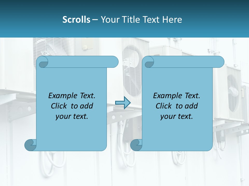 Equipment Unit Switch PowerPoint Template