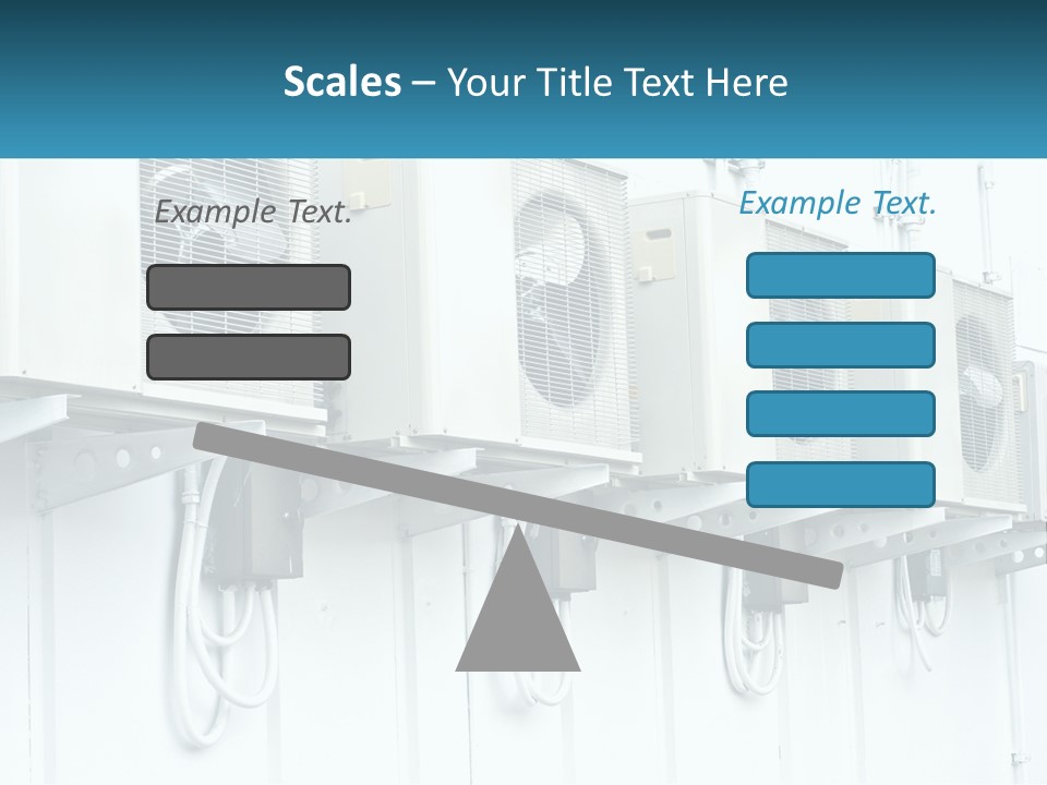 Equipment Unit Switch PowerPoint Template