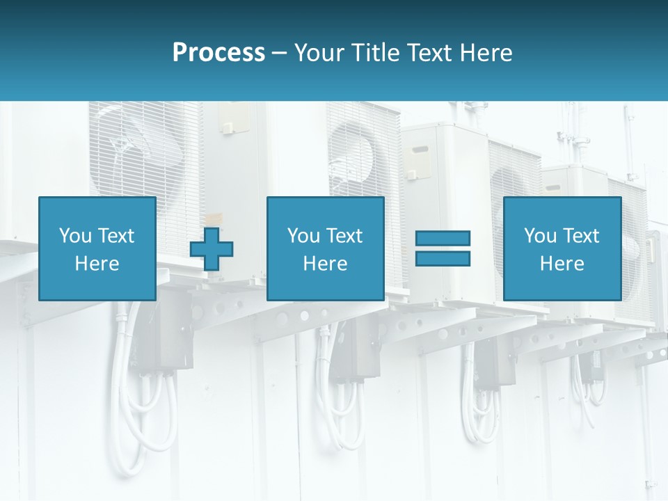 Equipment Unit Switch PowerPoint Template