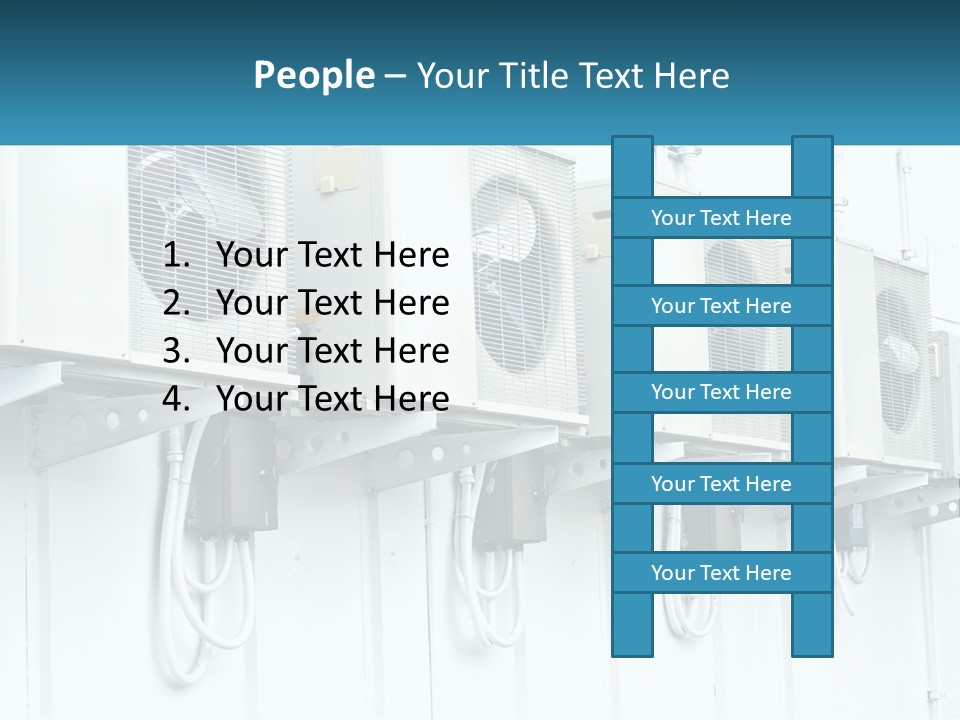 Equipment Unit Switch PowerPoint Template