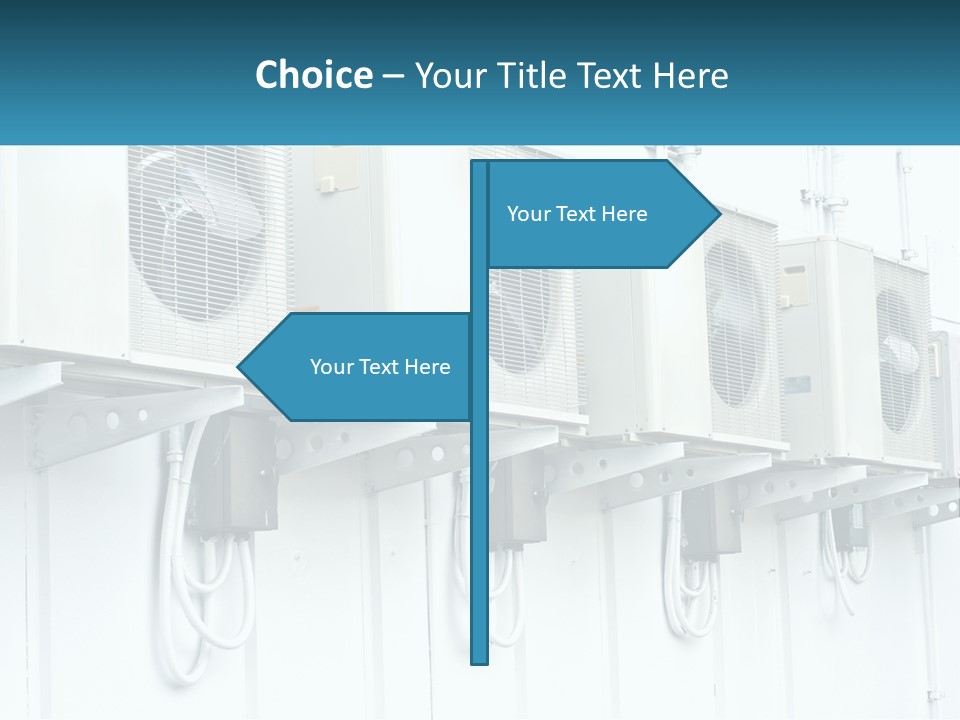 Equipment Unit Switch PowerPoint Template