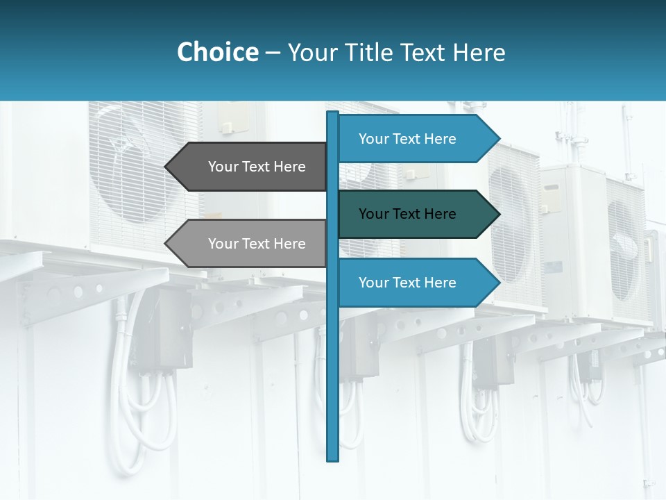 Equipment Unit Switch PowerPoint Template