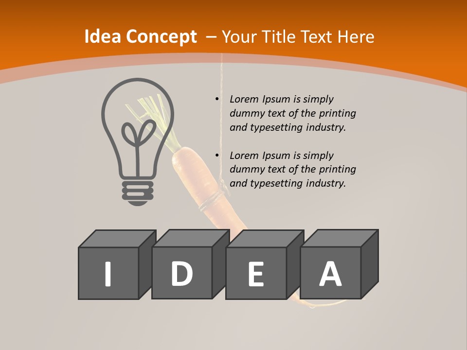 Electricity Industry Condition PowerPoint Template