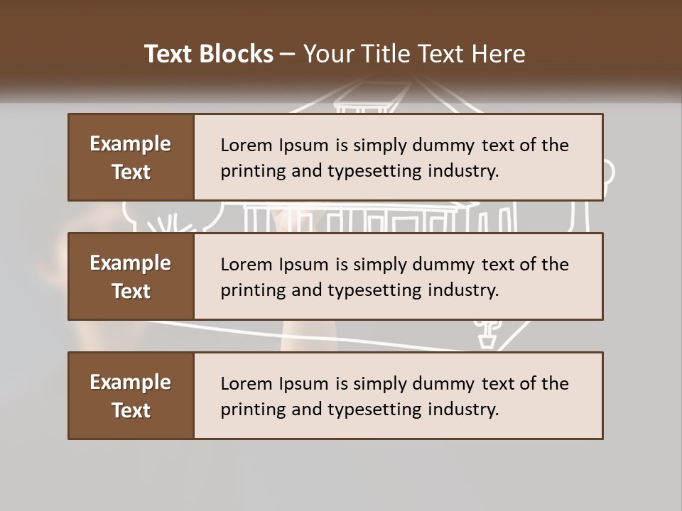 Condition Air Heat PowerPoint Template