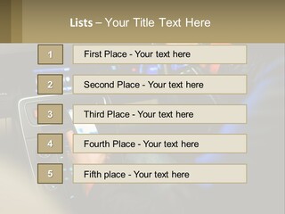 Conditioner House Equipment PowerPoint Template